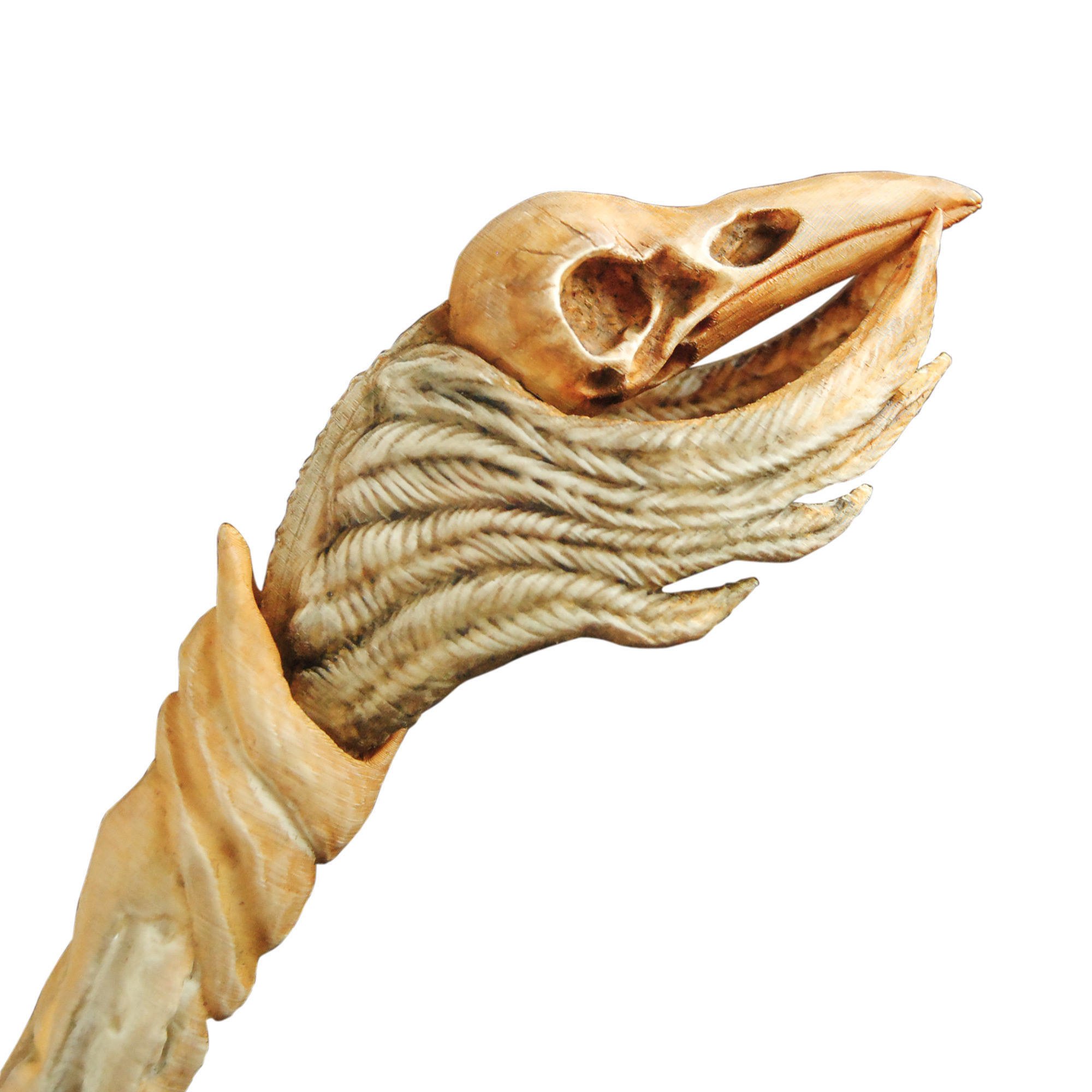 Raven Skull Wand - Harry Potter Spirit Animal 3D print model_13