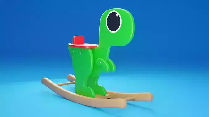 Dino toy 3D model
