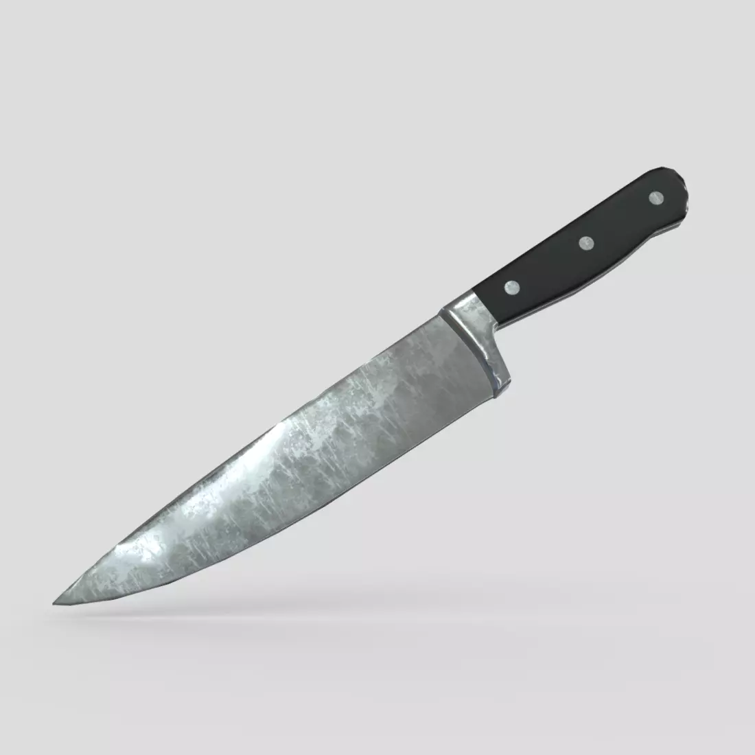 CC0 - Kitchen Knife Free low-poly 3D model