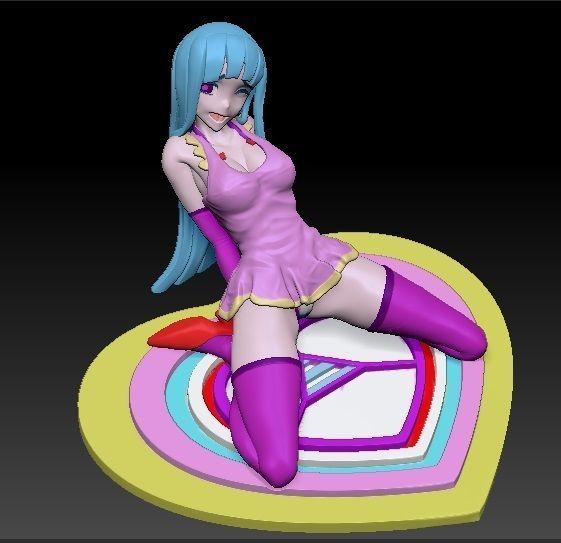 girl from MEMEME 3D print model_1