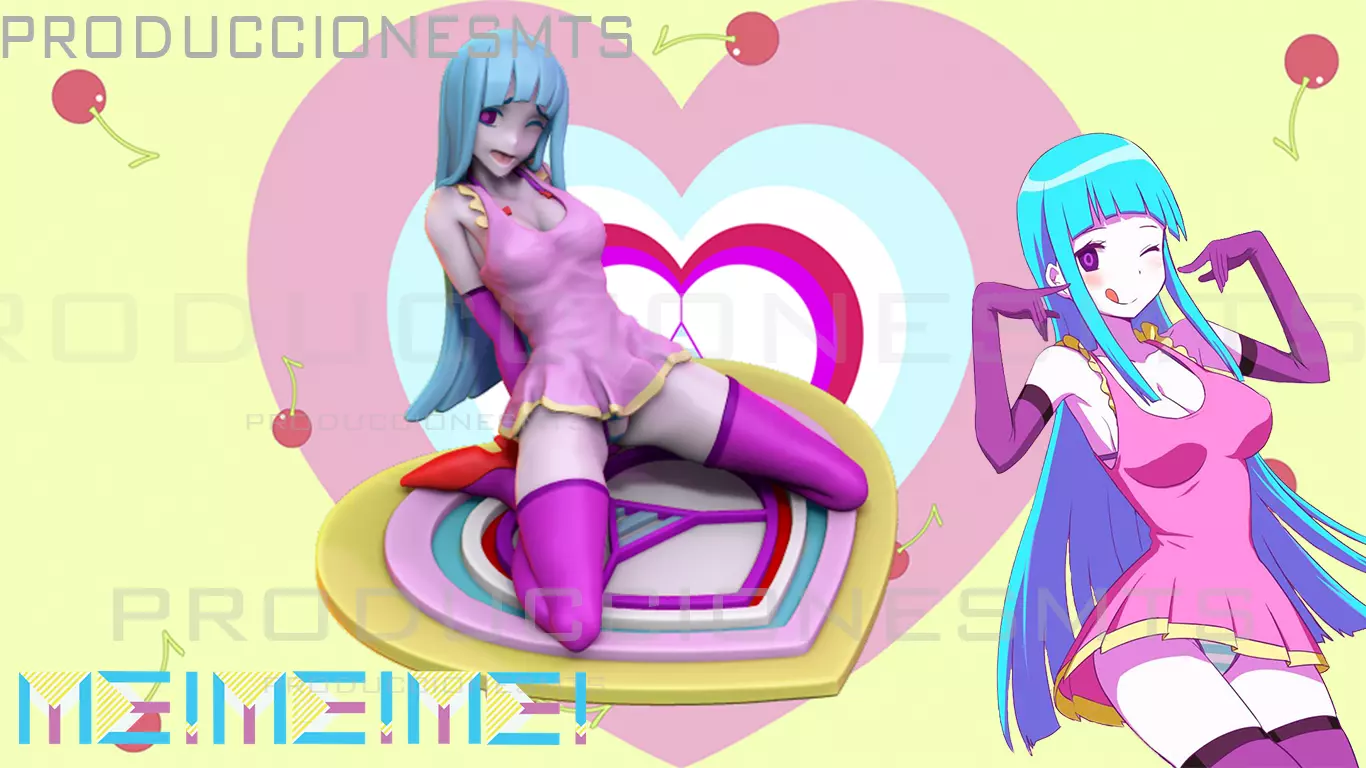 girl from MEMEME 3D print model_0