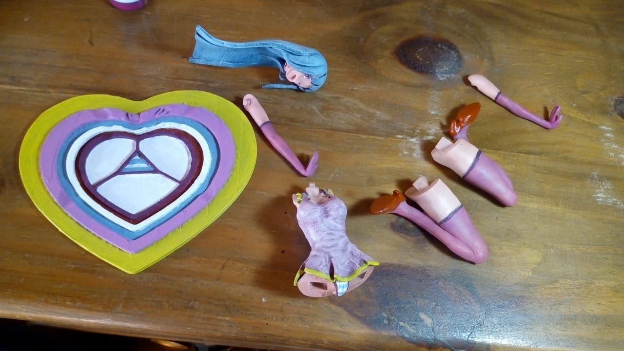 girl from MEMEME 3D print model_6