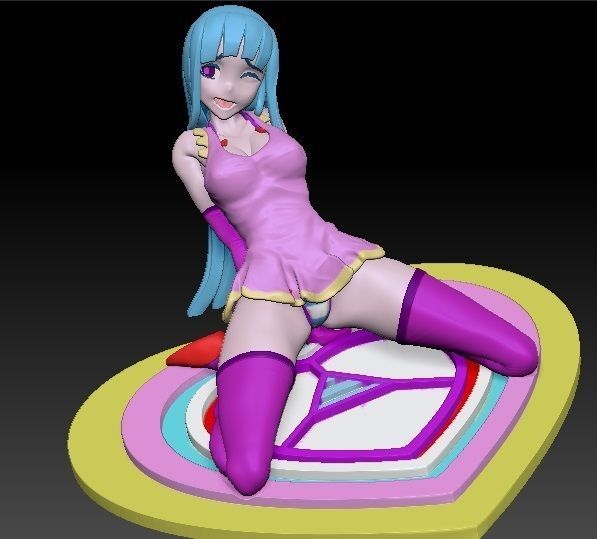 girl from MEMEME 3D print model_2