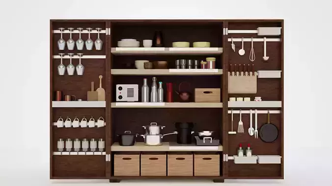 Kitchen Tool Low-poly 3D model