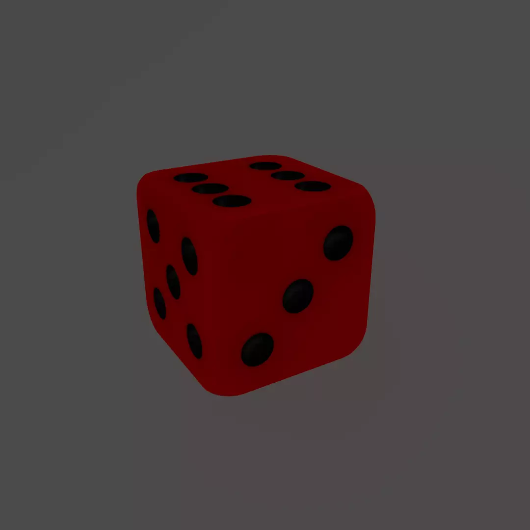 Dice Model 3D model_0