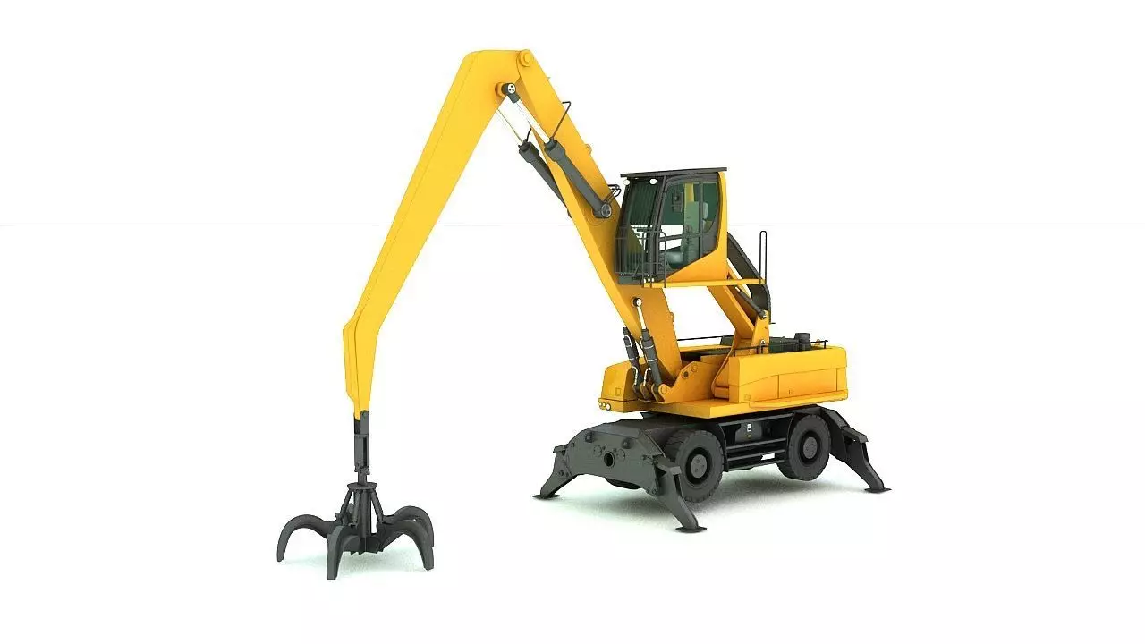 Material Handler 3D Models 3D model Rigging 3D model