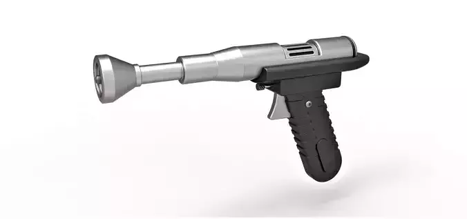 Blaster pistol KYD-21 from Star Wars Attack of the Clones 3D model