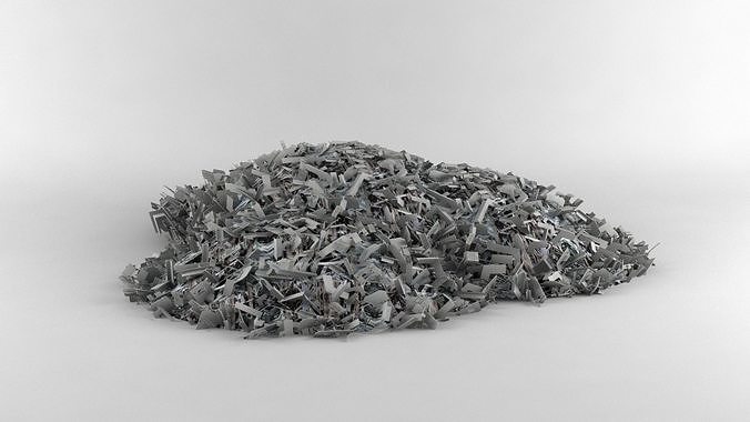 Scrap Pile 3d model  3D model