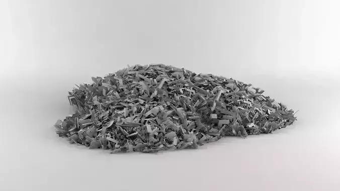 Scrap Pile 3d model  3D model