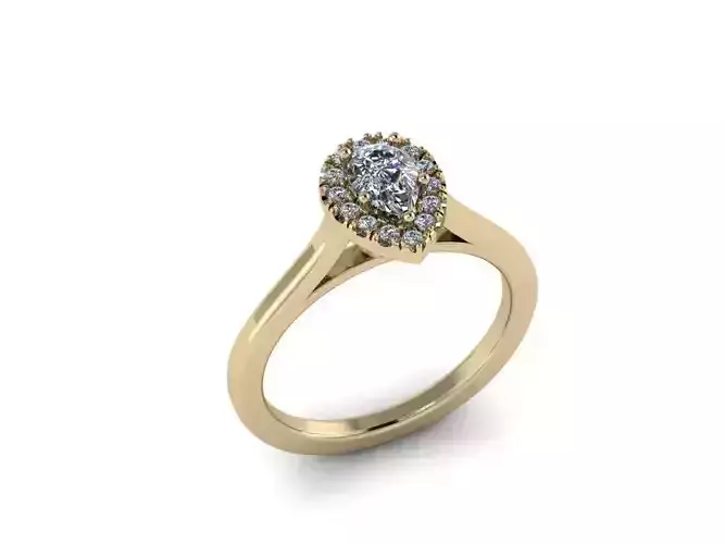 Jewelry hello diamond ring
