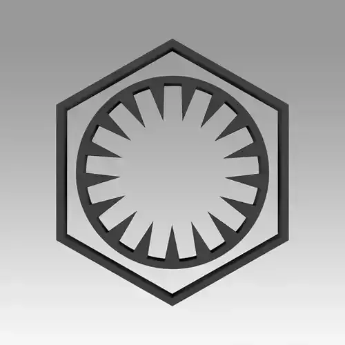 First Order Galactic Empire symbol logo