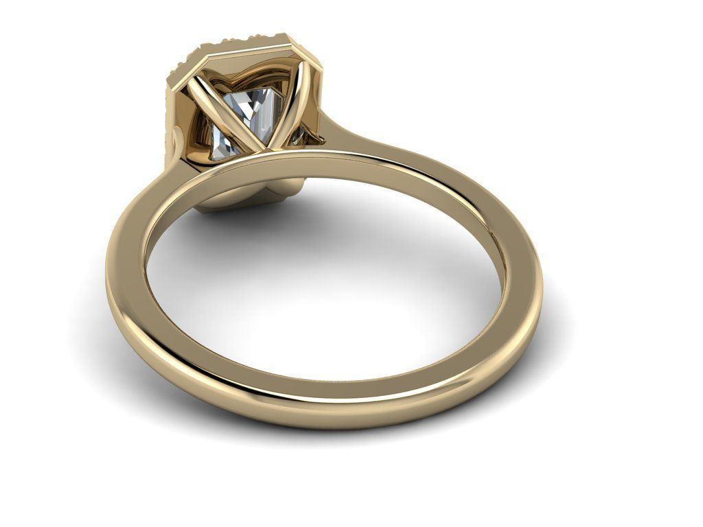 Diamond Jewelry Ring 3D print model_21