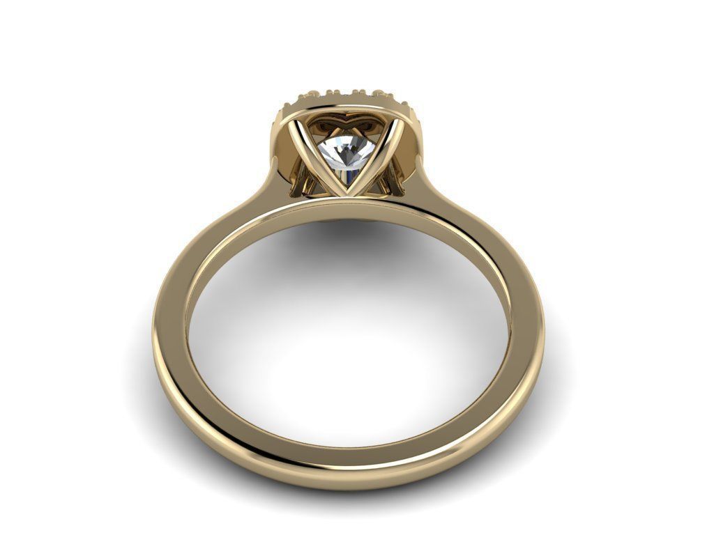 Diamond Jewelry Ring 3D print model_17