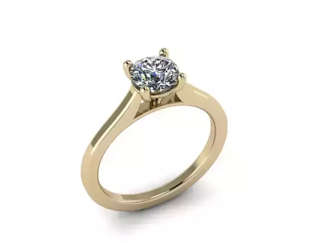 Diamond Jewelry Ring 3D print model