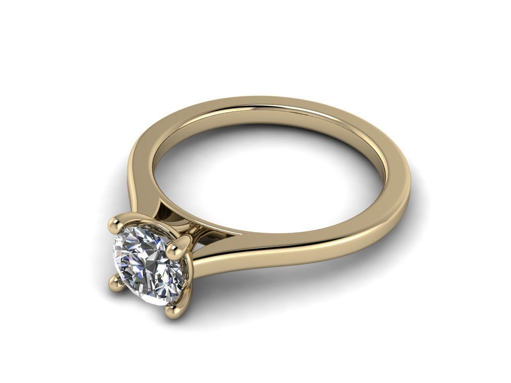 Diamond Jewelry Ring 3D print model_20