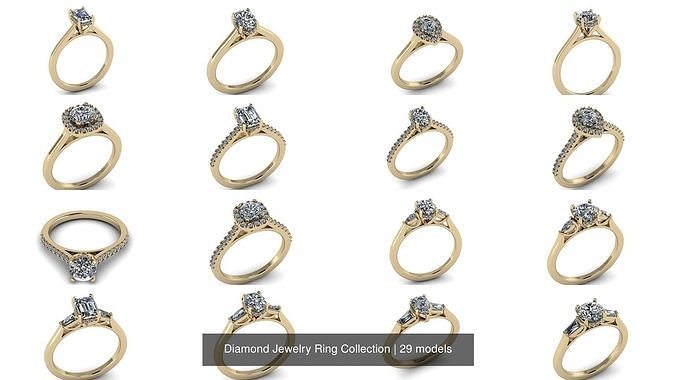 Diamond Jewelry Ring Collection 