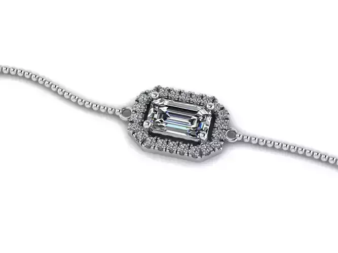 Diamond Brecelet 3D print model