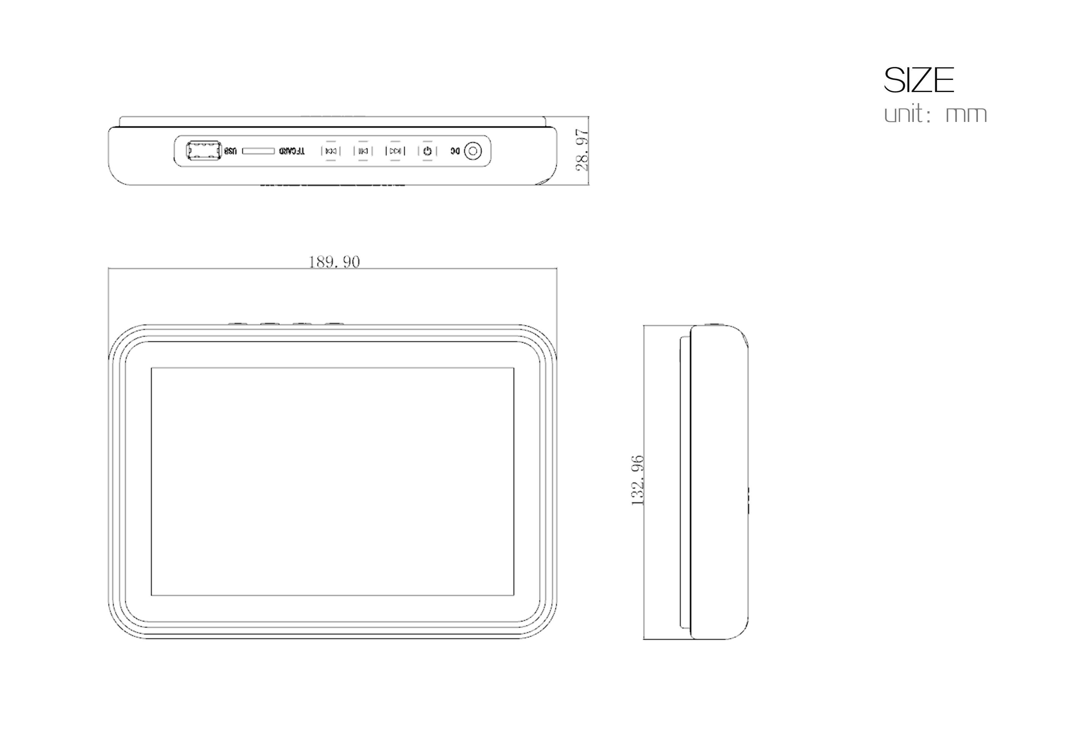 Pad display design silver 3D print model_16