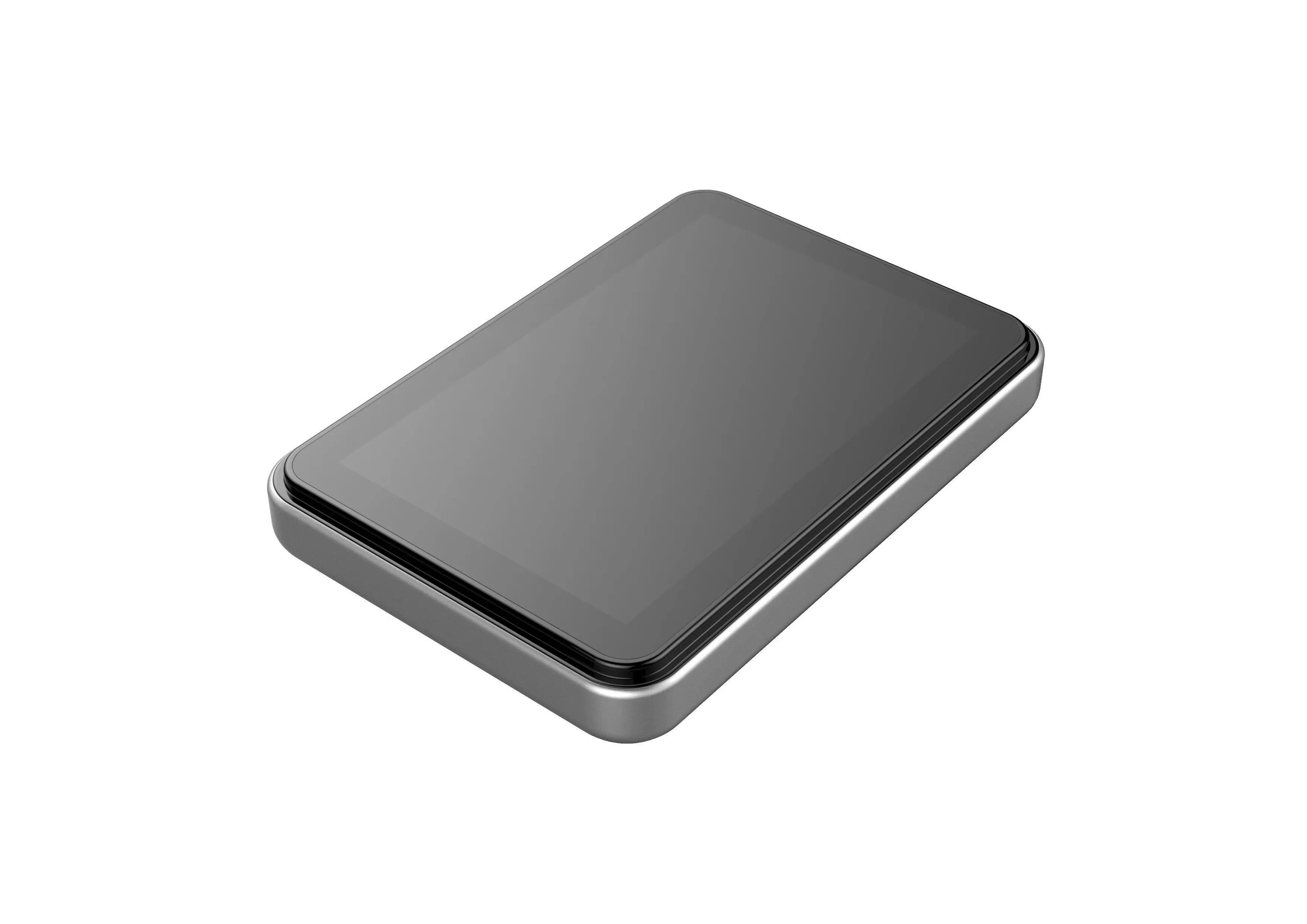 Pad display design silver 3D print model_0