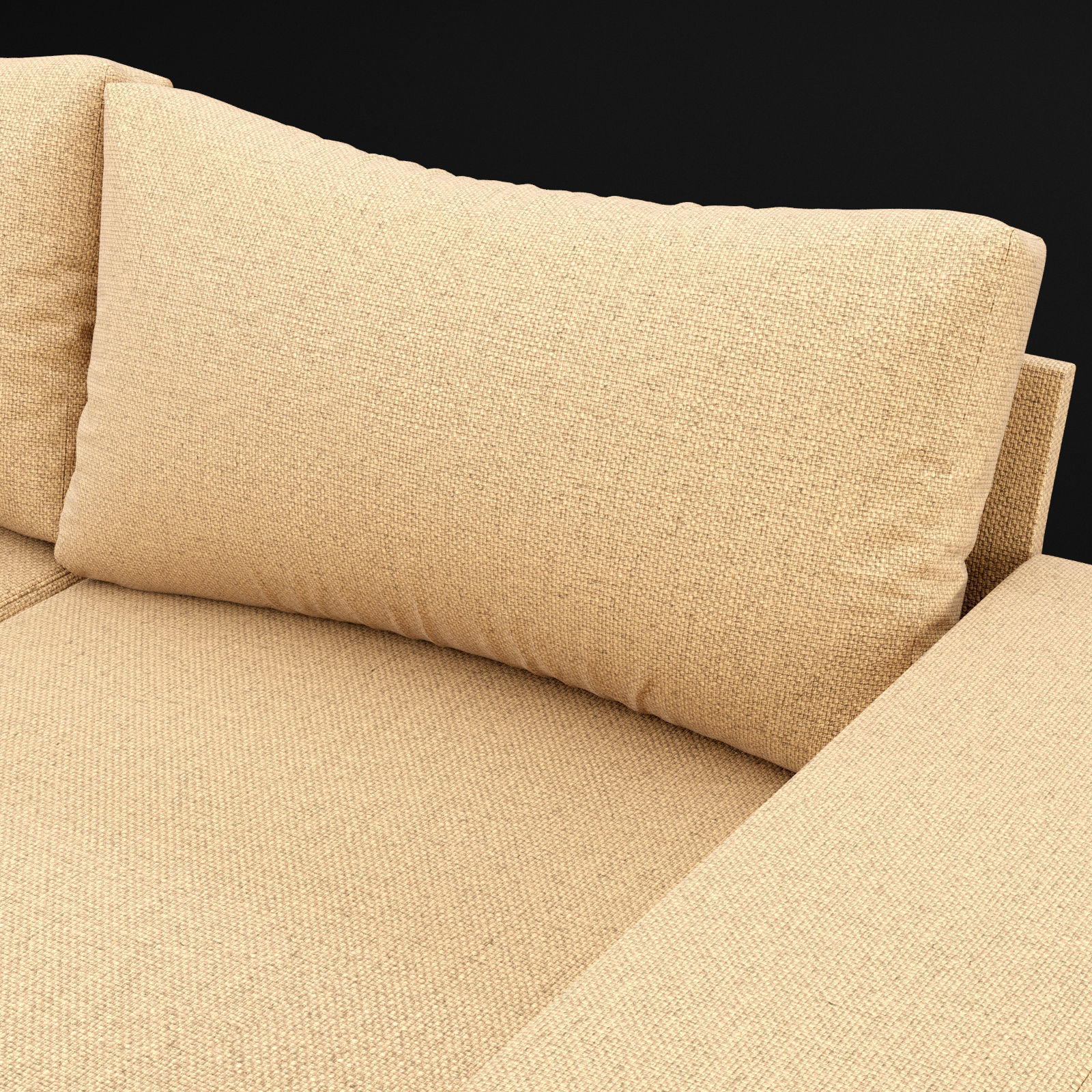 Sofa piu double 180 and cara 620 cofe table BT design 3D model_16