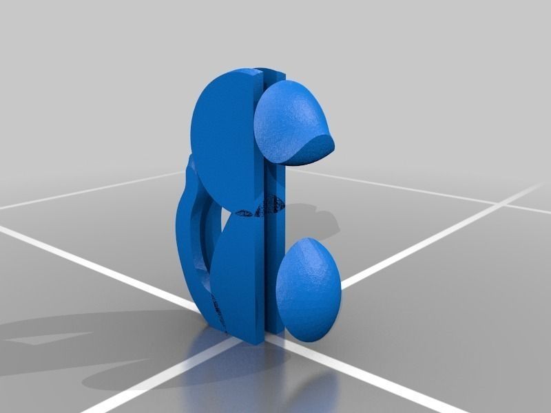 Forest Friends Squirrel Chipmunk Skunk Free 3D print model_10