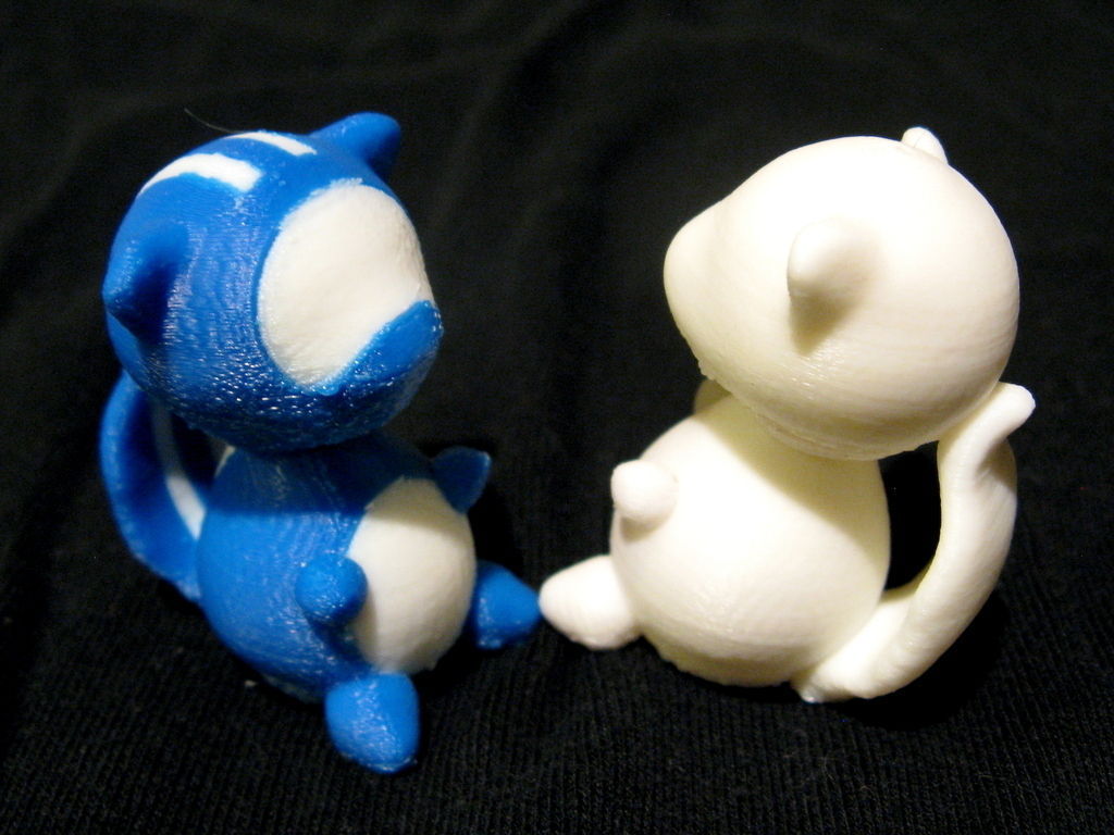 Forest Friends Squirrel Chipmunk Skunk Free 3D print model_5