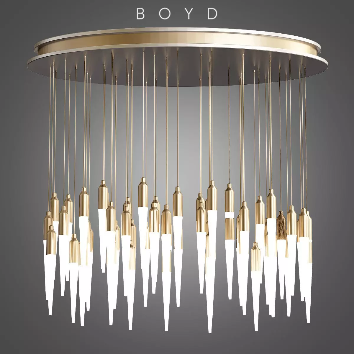 Icicle Ellipse Boyd Lighting 3D model