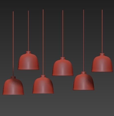 Tienda Online Nordic Luz Pendiente 3D model_4