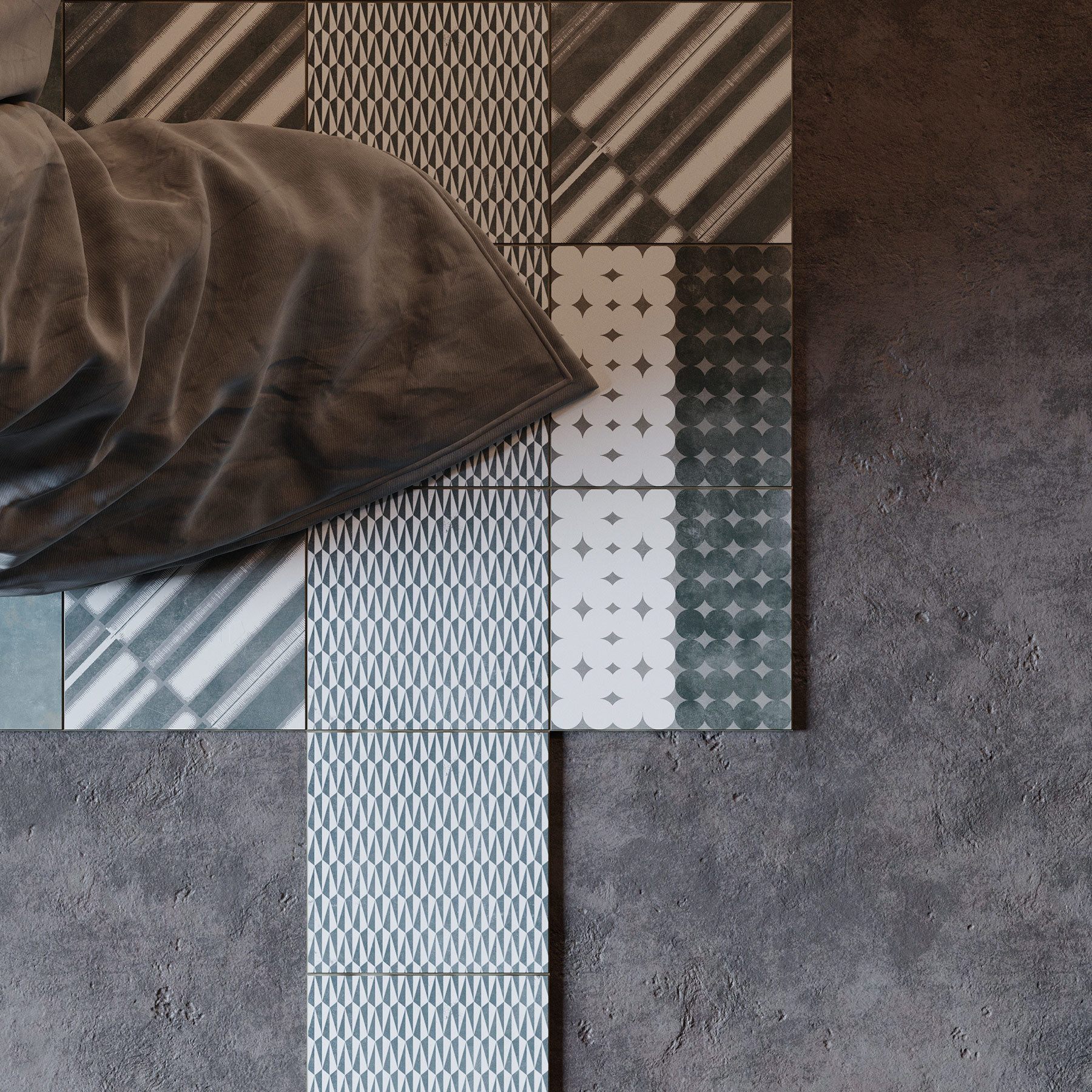 Cozy Bedroom interior scene 3D model_4