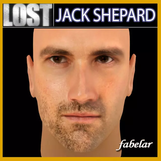 Jack Shepard 3D model_0