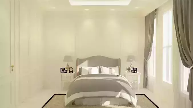 Neo-Classic Bed Divan