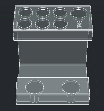 Syringe Holder 3D print model_1