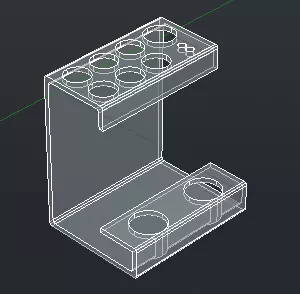 Syringe Holder 3D print model_0