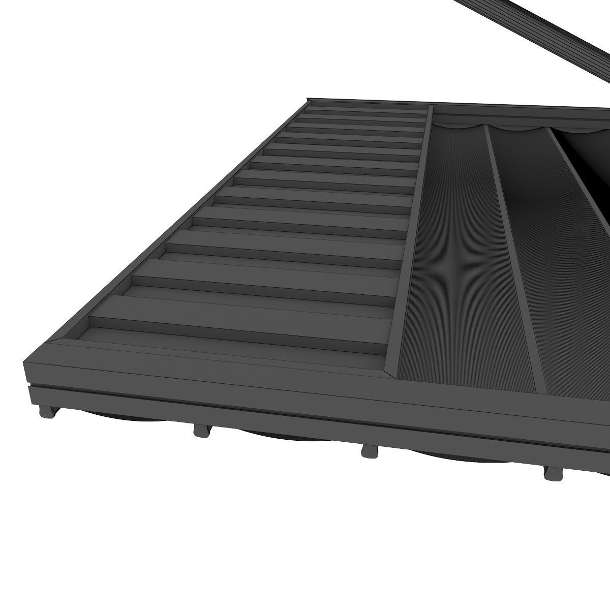Motorized Pergola 1 worn 3 3D model_21