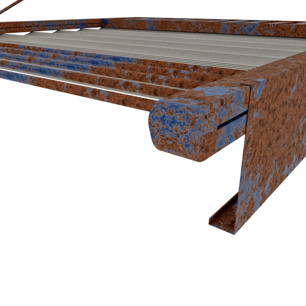 Motorized Pergola 1 worn 3 3D model_8