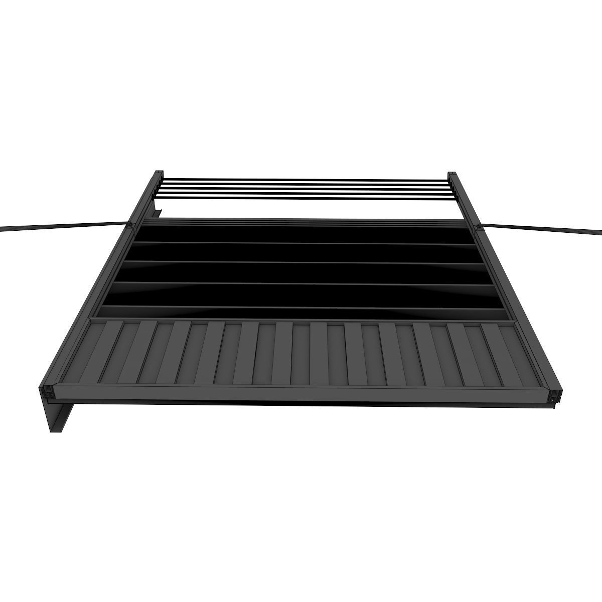 Motorized Pergola 1 worn 3 3D model_16