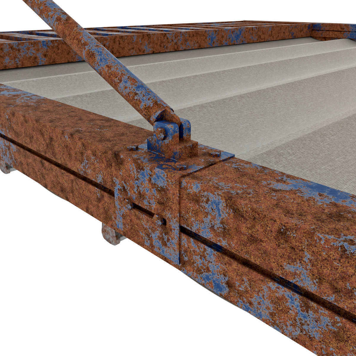 Motorized Pergola 1 worn 3 3D model_23