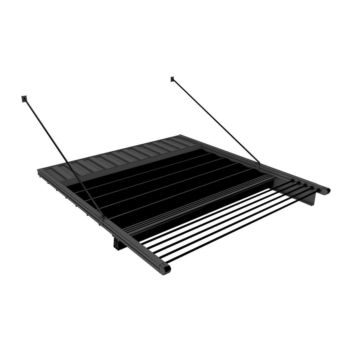Motorized Pergola 1 worn 3 3D model_33