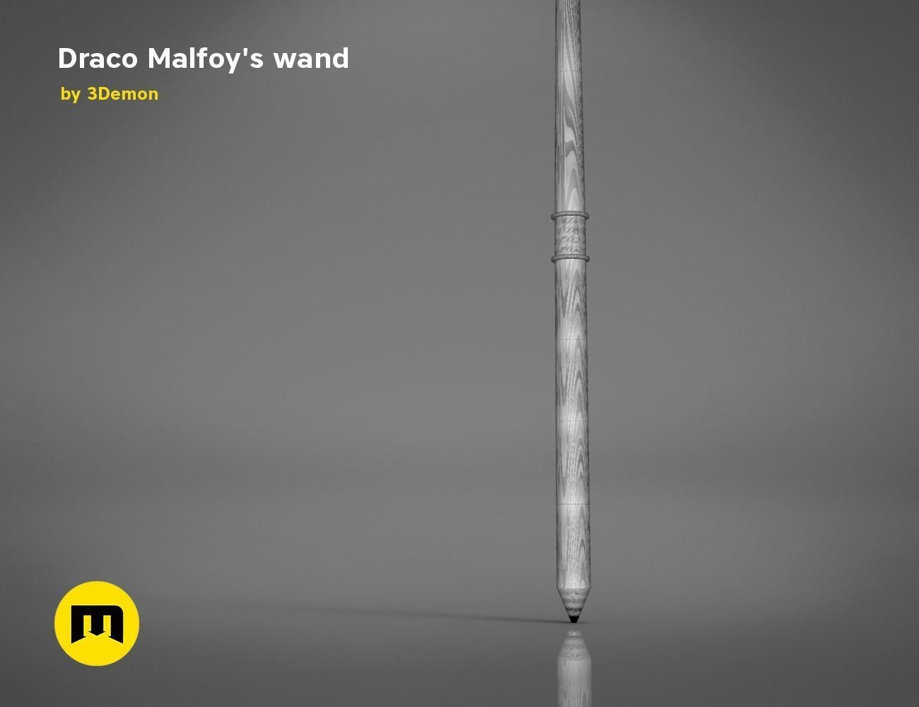 Wand of Draco Malfoy 3D print model_15