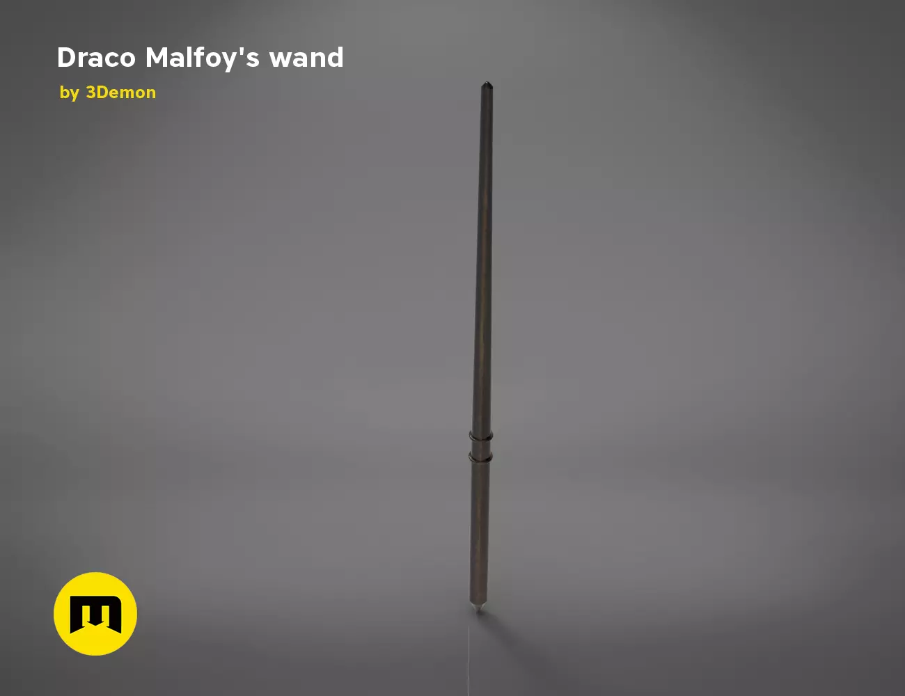 Wand of Draco Malfoy 3D print model_0