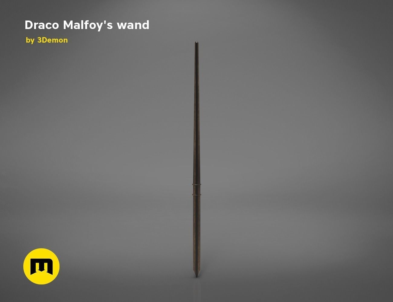 Wand of Draco Malfoy 3D print model_5