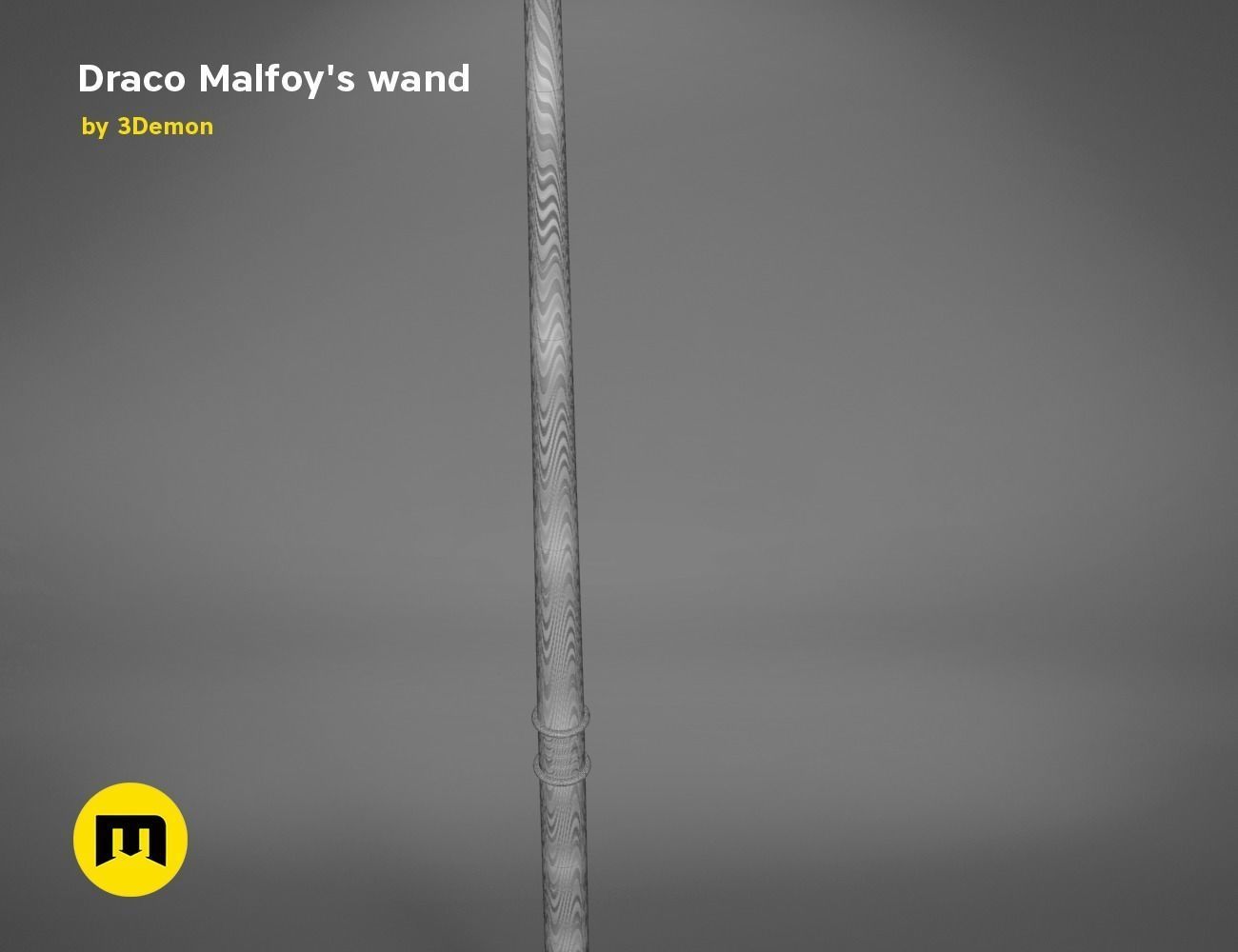 Wand of Draco Malfoy 3D print model_17
