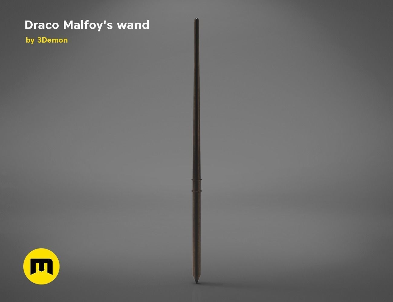 Wand of Draco Malfoy 3D print model_20
