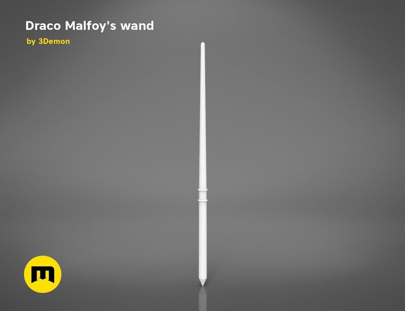 Wand of Draco Malfoy 3D print model_9
