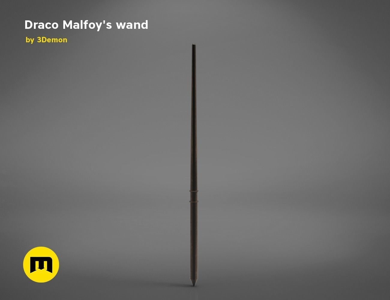 Wand of Draco Malfoy 3D print model_7