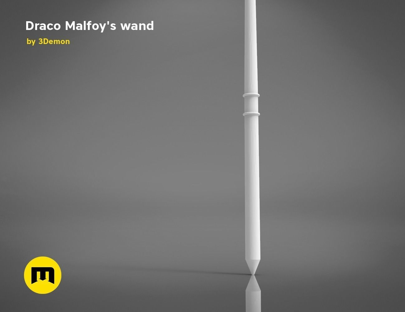 Wand of Draco Malfoy 3D print model_12