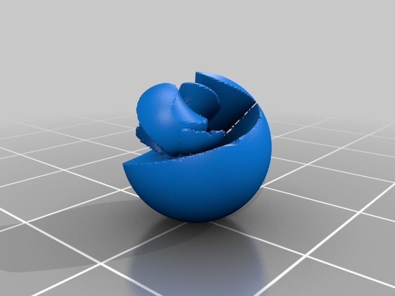 Implicit Solid Model - Thing 1 free 3D model 3D printable | CGTrader