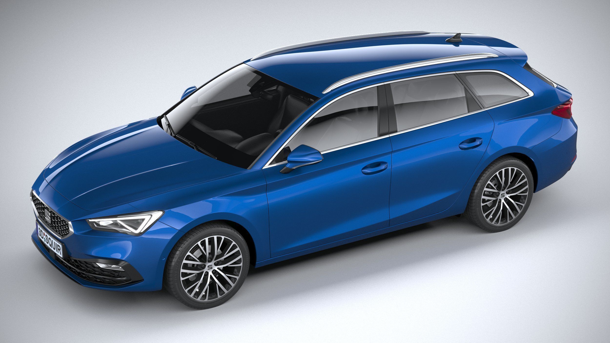 Seat Leon Sportstourer 2020 3D model_7