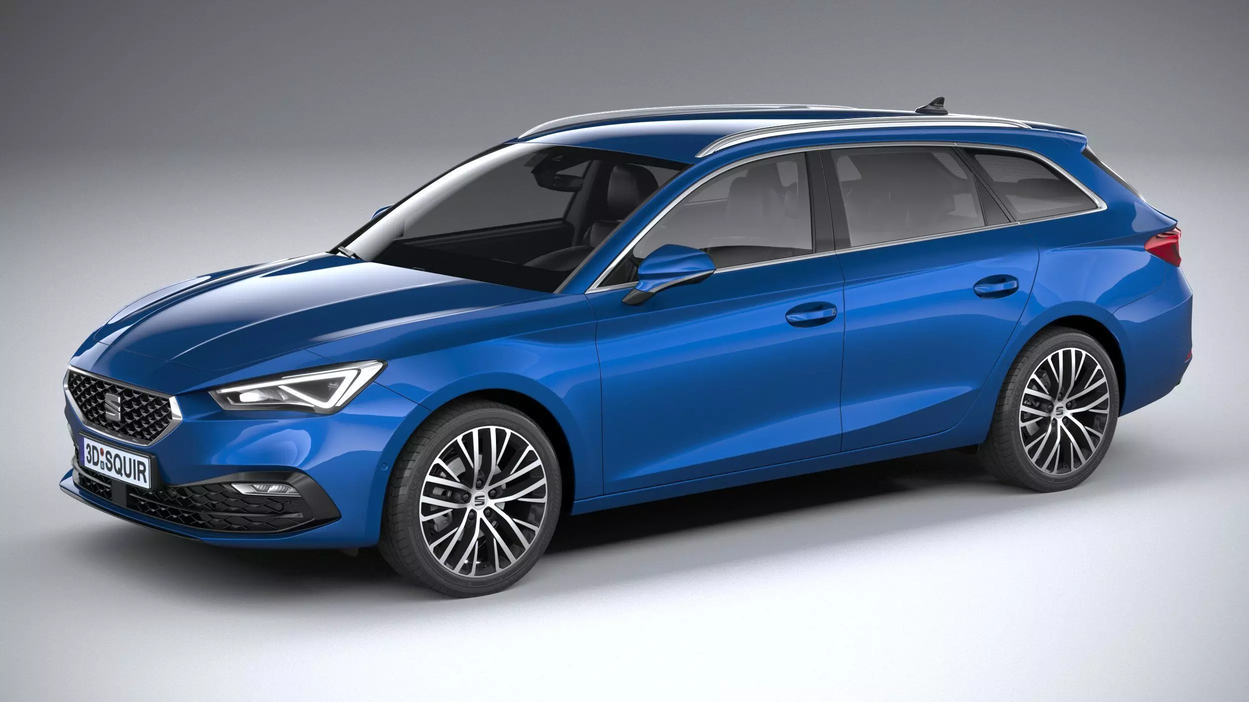 Seat Leon Sportstourer 2020 3D model_0