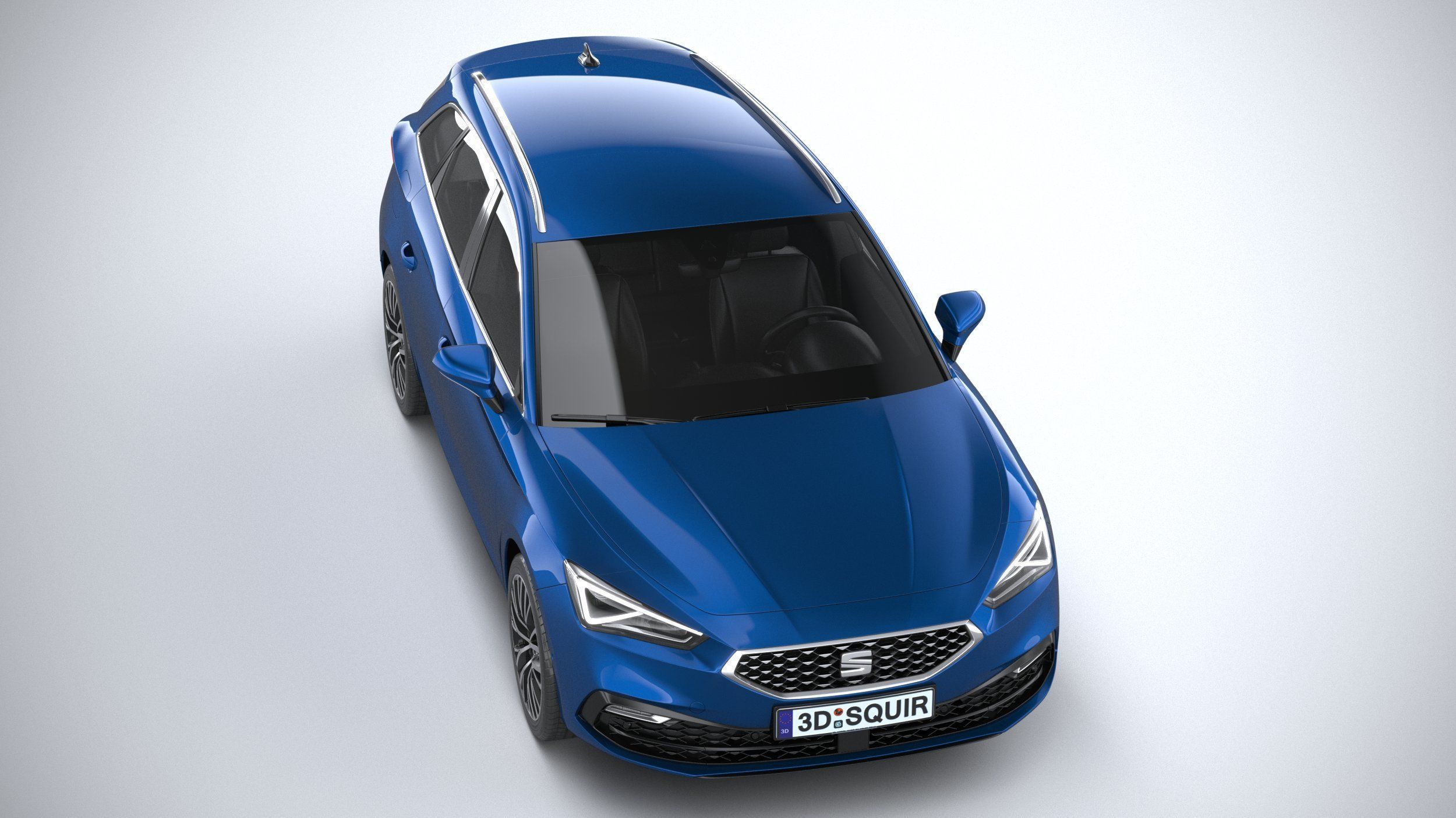 Seat Leon Sportstourer 2020 3D model_12